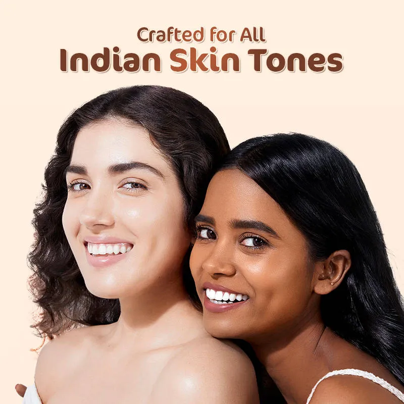 Mamaearth Glow Serum Foundation With Vitamin C & Turmeric For 12-hour Long Stay