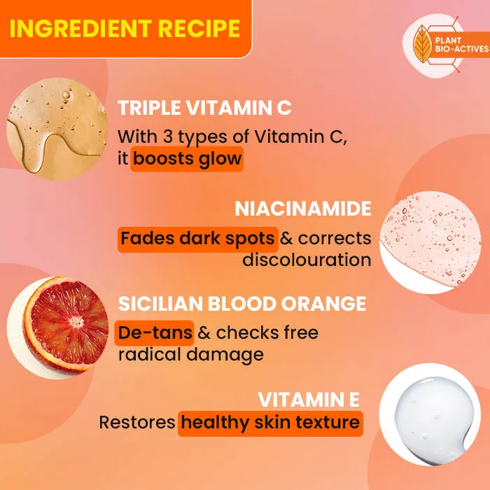 Dot & Key Vitamin C + E Super Bright Body Lotion, With Blood Orange & Niacinamide, Deep Nourishment