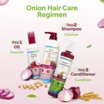 Mamaearth Onion Shampoo For Hair Growth & Hair Fall Control With Onion & Plant Keratin view 6