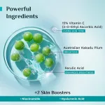 Pilgrim 15% Vitamin C Serum for Advance Brightening Fades Hyperpigmentation & Dark Spots Anti Aging view 4