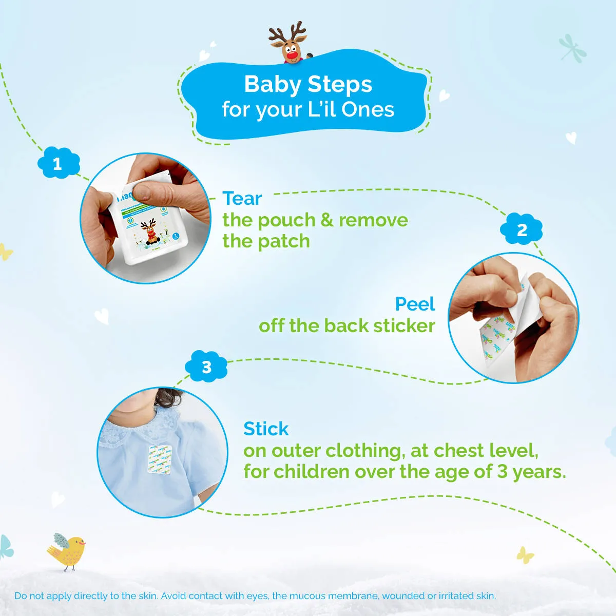 Mamaearth Baby 100% Natural Breathe Easy Vapour Patches
