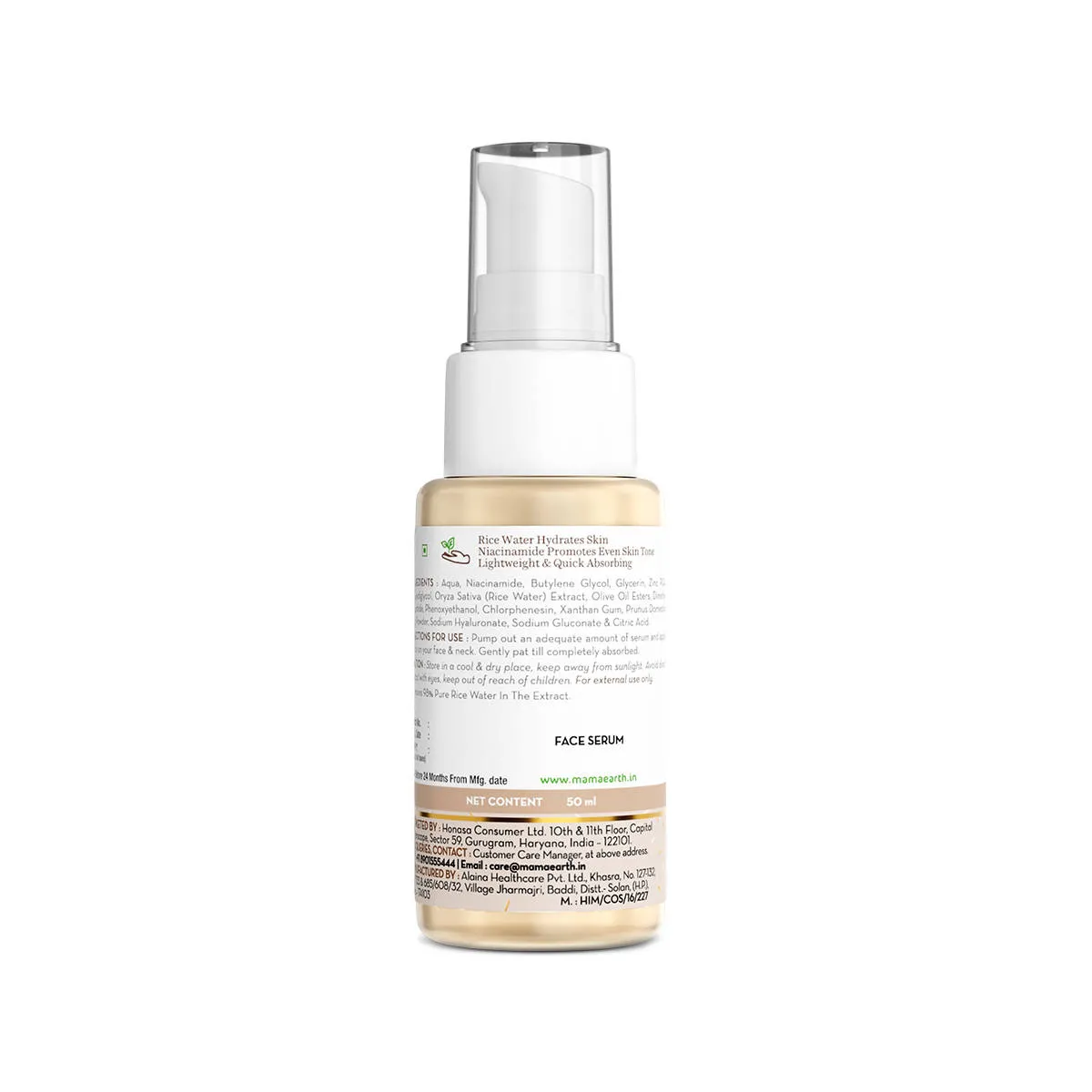 Mamaearth Rice Water Dewy Active Serum