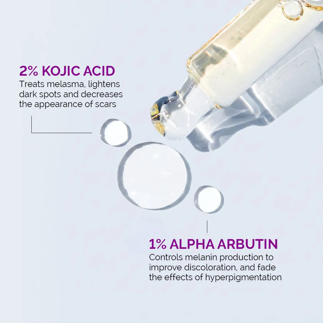 The Derma Co 2% Kojic Acid Face Serum for Dark spots reduction, Pigmentation & Blemishes