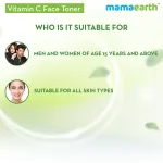 Mamaearth Vitamin C Face Toner with Witch Hazel for Pore Tightening and All Skin Types view 6