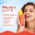 Aqualogica Detan+ Dewy Sunscreen Spray Spf 50+ Pa++++ Oxybenzone Free For All Skin Types view 10