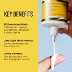 Dr. Sheth's 100% Mineral Invisible Fluid Sunscreen In-Vivo Tested SPF 50+ PA++++ view 2
