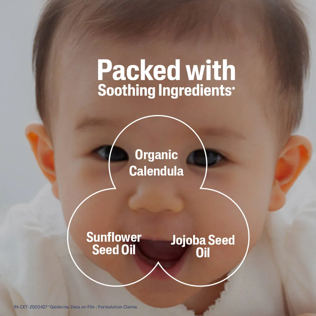 Cetaphil Baby Moisturising Oil with Organic Calendula, Sunflower & Jojoba Seed Oil