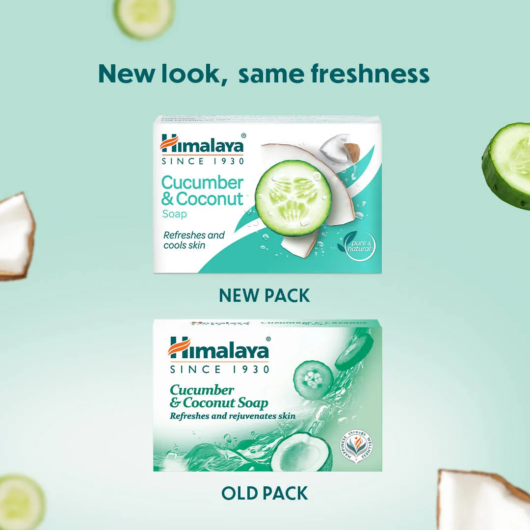 Himalaya Cucumber and Coconut Soap - Pack of 6