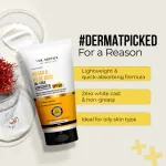 Dr. Sheth's Kesar & Kojic Oil-Free Sunscreen SPF 50+ PA++++ In-Vivo Tested For Pigmentation view 5
