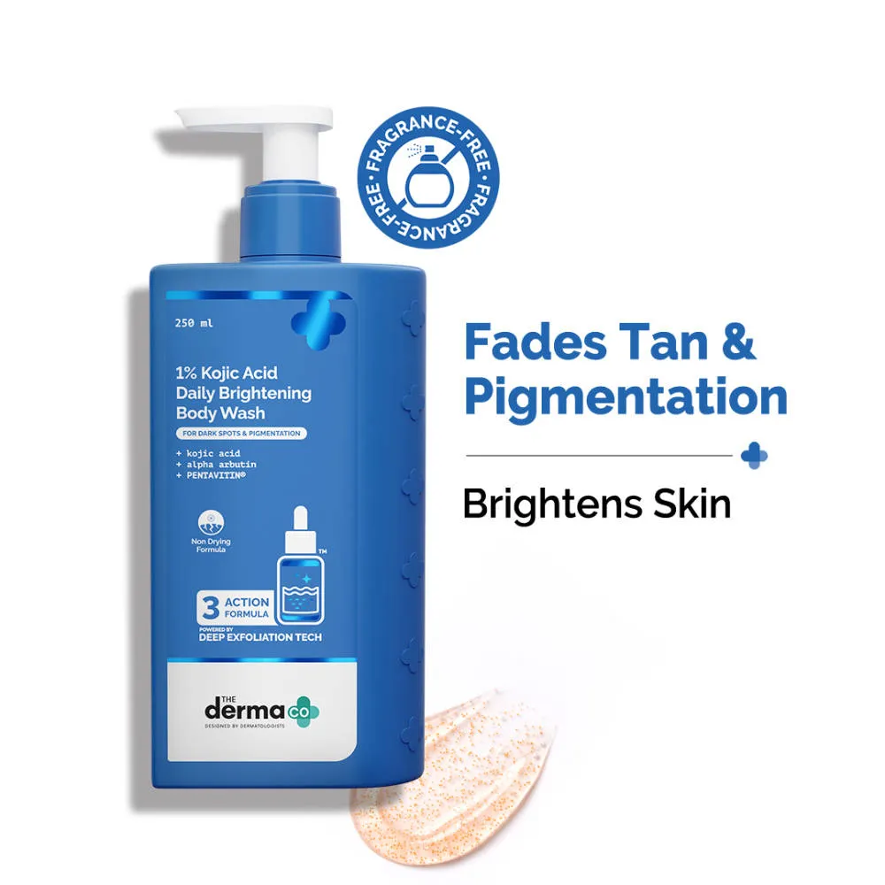 The Derma Co 1% Kojic Acid Daily Brightening Body Wash
