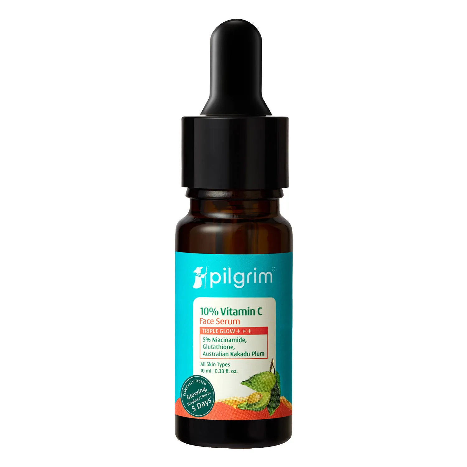 Pilgrim 10% Niacinamide with Kojic Acid & Korean Rice Water Face Serum For Clear Glass Skin Glow