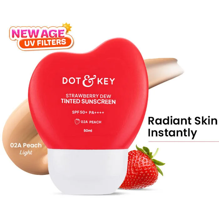 Dot & Key Strawberry Dew Tinted Sunscreen SPF 50+ PA++++