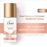 Dove Radiant+Care Roll On Deodorant Serum With 3% Niacinamide & 10X Vitamin C & E view 4