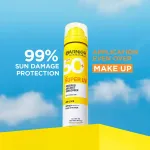 Garnier Super UV Invisible Air Mist Spray Sunscreen SPF50 PA++++ For UVA/B, Over Makeup Spray, No White Cast view 3