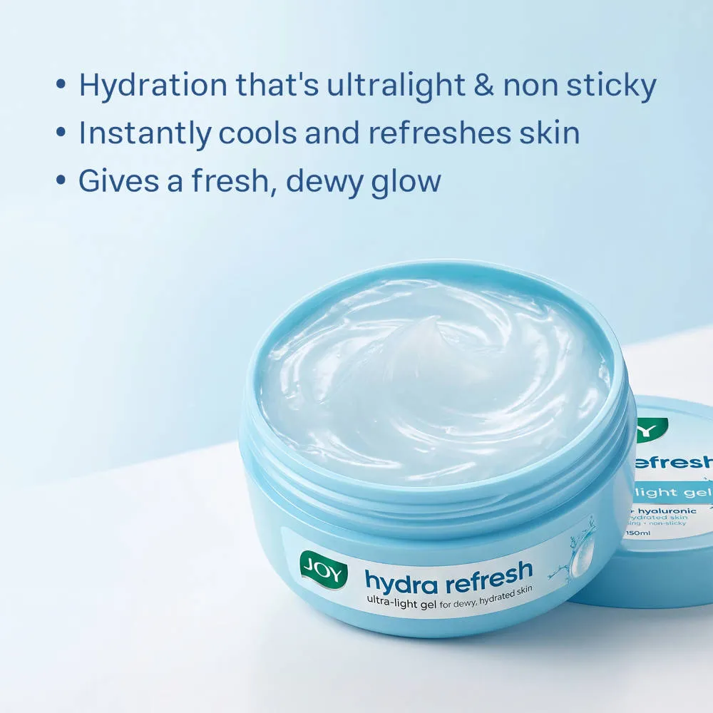 Joy Hydra Refresh Ultra-Light Gel With Oil Free Moisturiser For Face & Body