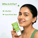 The Derma Co 5% Nia-Ceramide Mattifying Moisturizer for Oily & Acne Prone Skin 100g view 3
