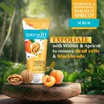 Everyuth Naturals Hydrating & Exfoliating Walnut Apricot Scrub, Gentle Face Scrub view 3
