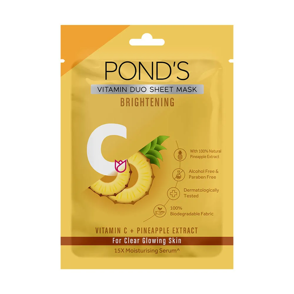 Pond's Ponds Vitamin With 100% Natural Extracts Sheet Mask