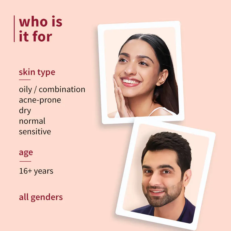 Plum Saffron & Papaya Glow Bright Gel Face Wash For Daily Use - Fights Dullness & Evens Skin Tone