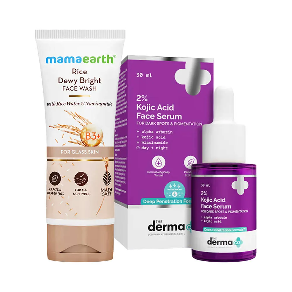 The Derma Co x Mamaearth Anti-pigmentation and Hydration Boosting Kit