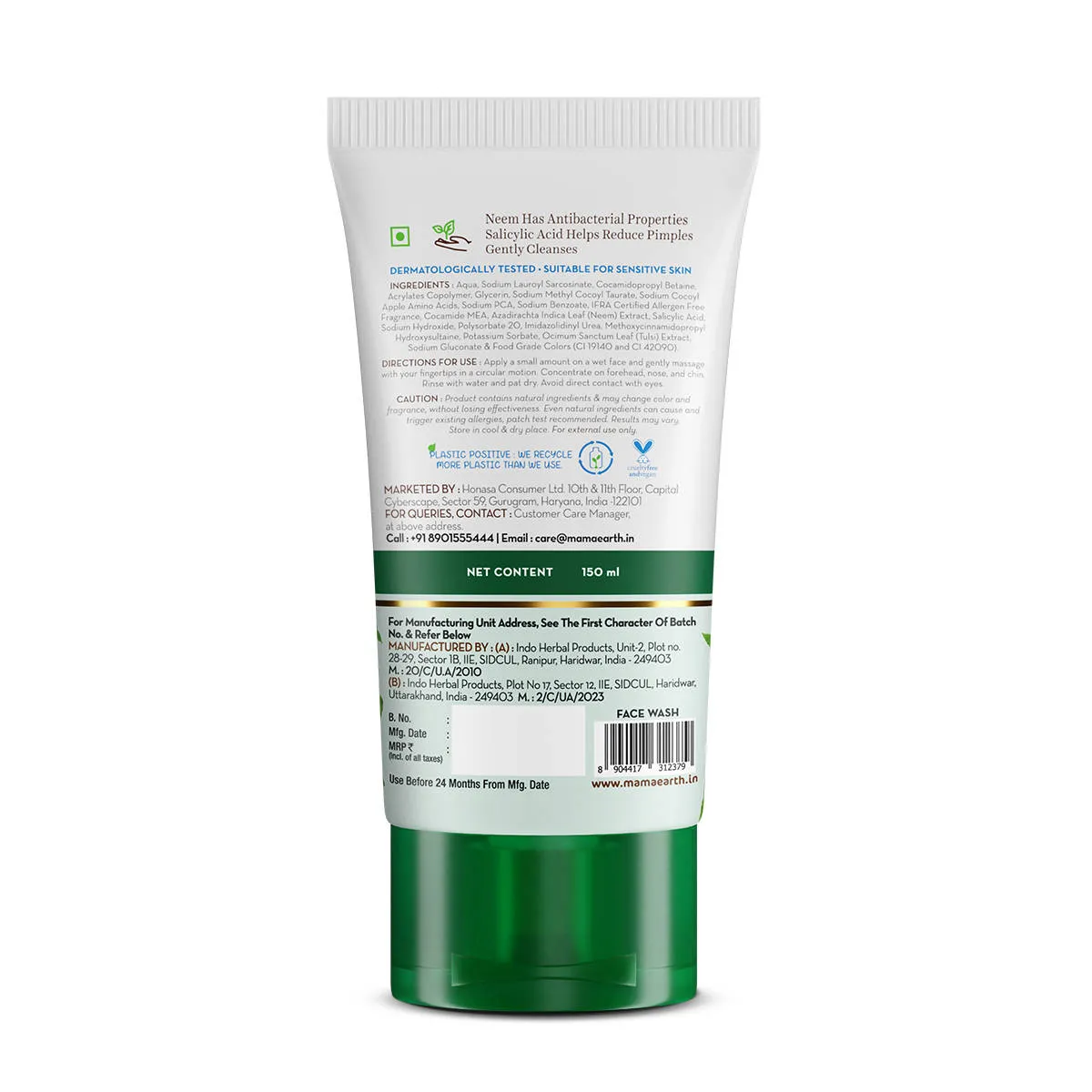 Mamaearth Neem Pimple Clear Face Wash