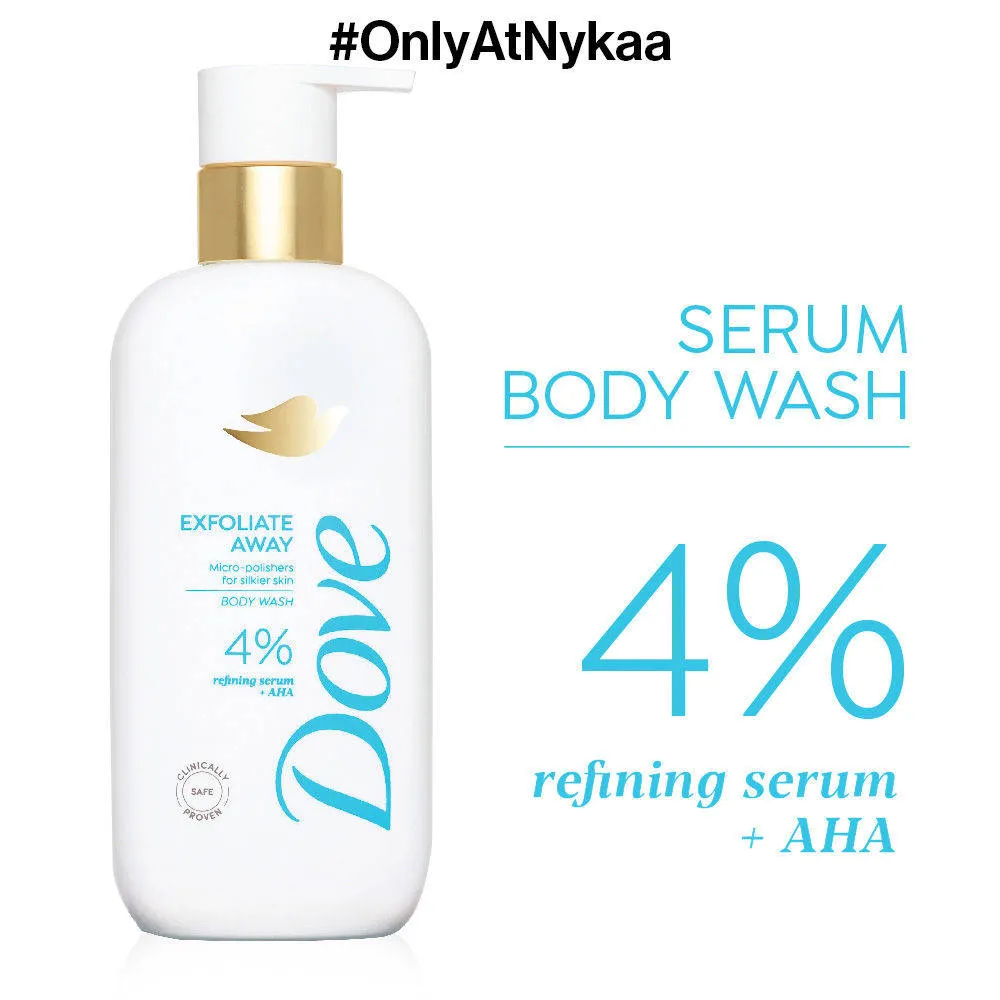 Dove Acne Clear + Exfoliate Away Serum Body Wash Combo