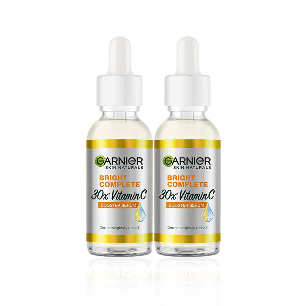 Garnier Light Complete Vitamin C Booster Serum Pack of 2