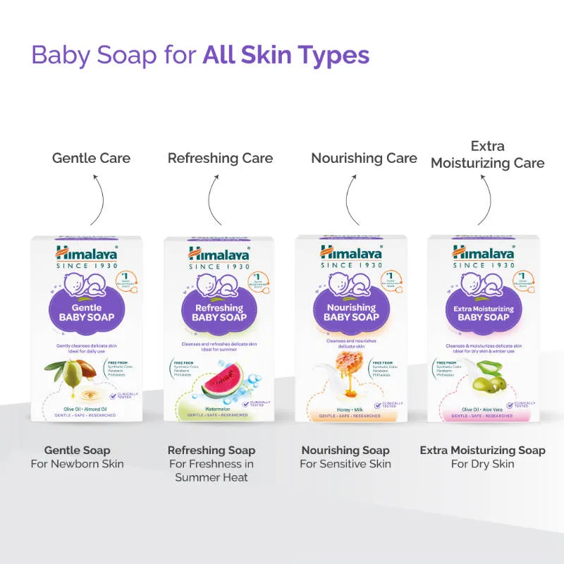 Himalaya Gentle Baby Soap Buy 3 Get 1 Free
