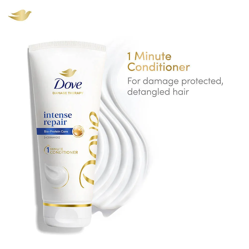 Dove Intense Repair Combo (Buy 1Ltr Shampoo and Get 190ml Conditioner Free)