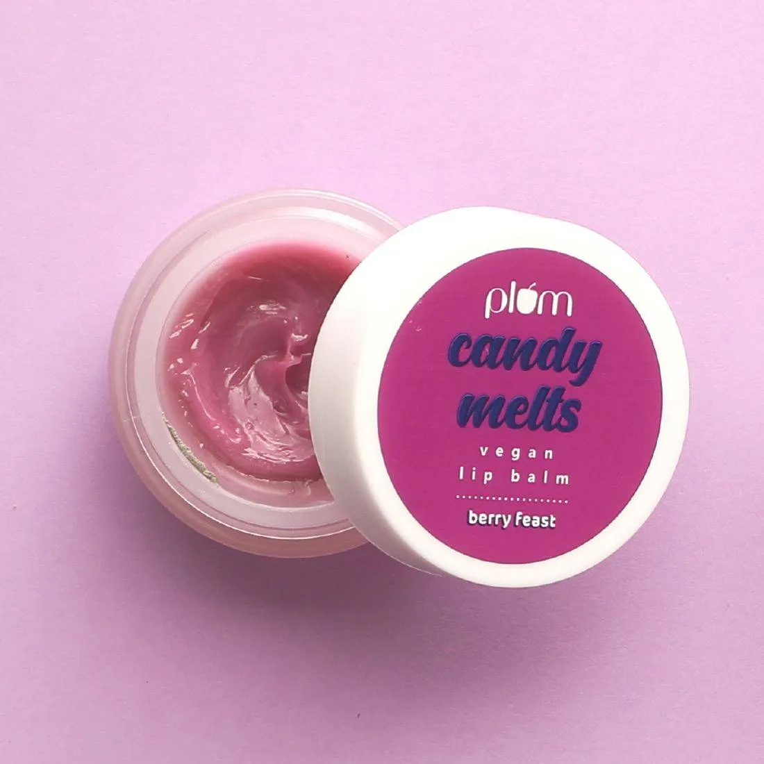 Plum Candy Melts Vegan Lip Balm - Red Velvet Love