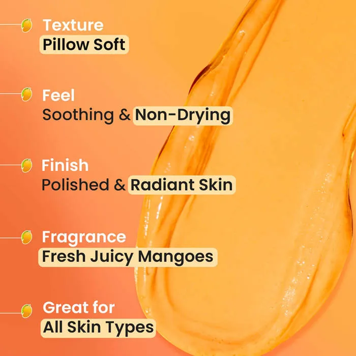 Dot & Key Mango Detan Clay Mask, With Alpha-Arbutin & Niacinamide, Clear Tan, Easy to Rinse Formula