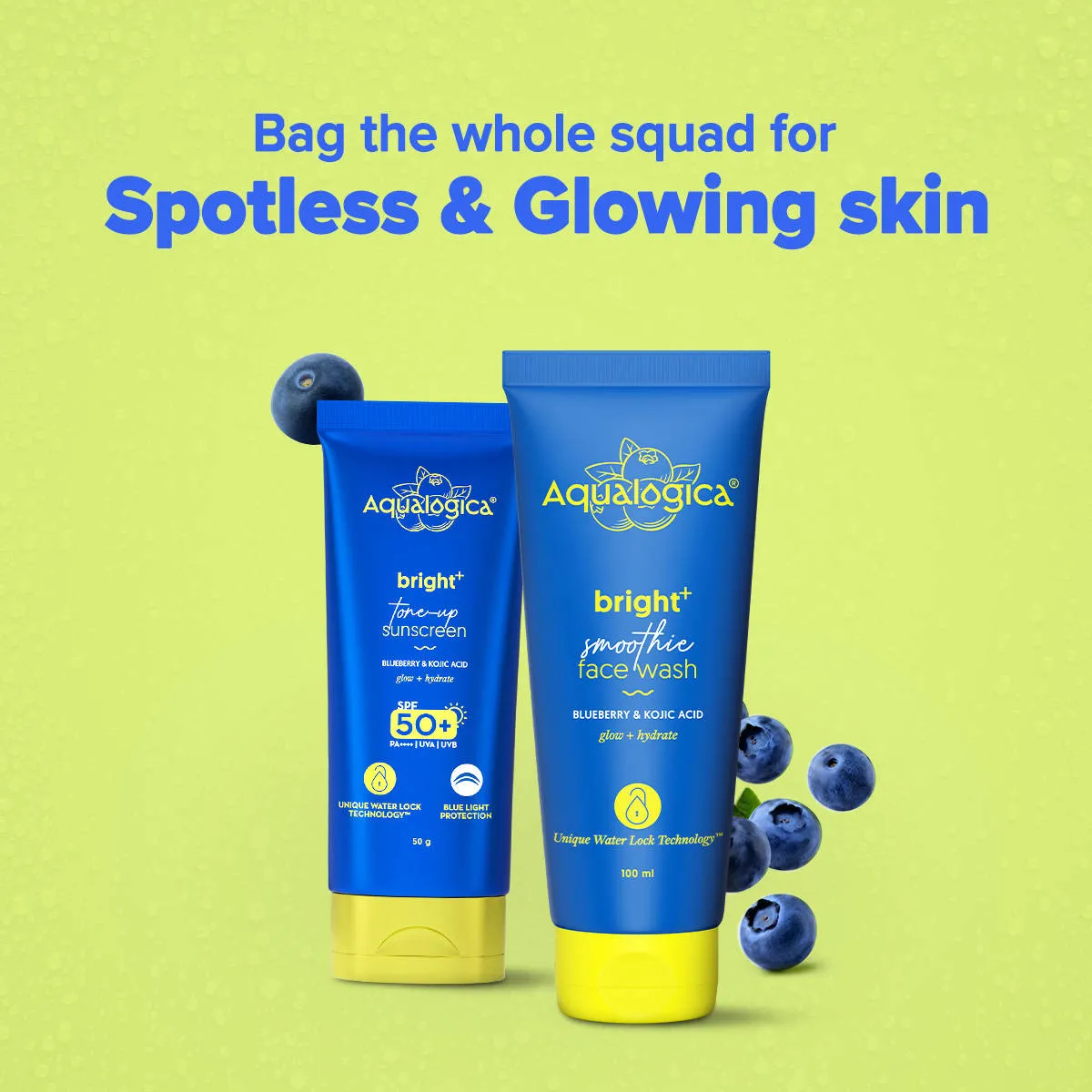 Aqualogica Bright + Tone Up Sunscreen