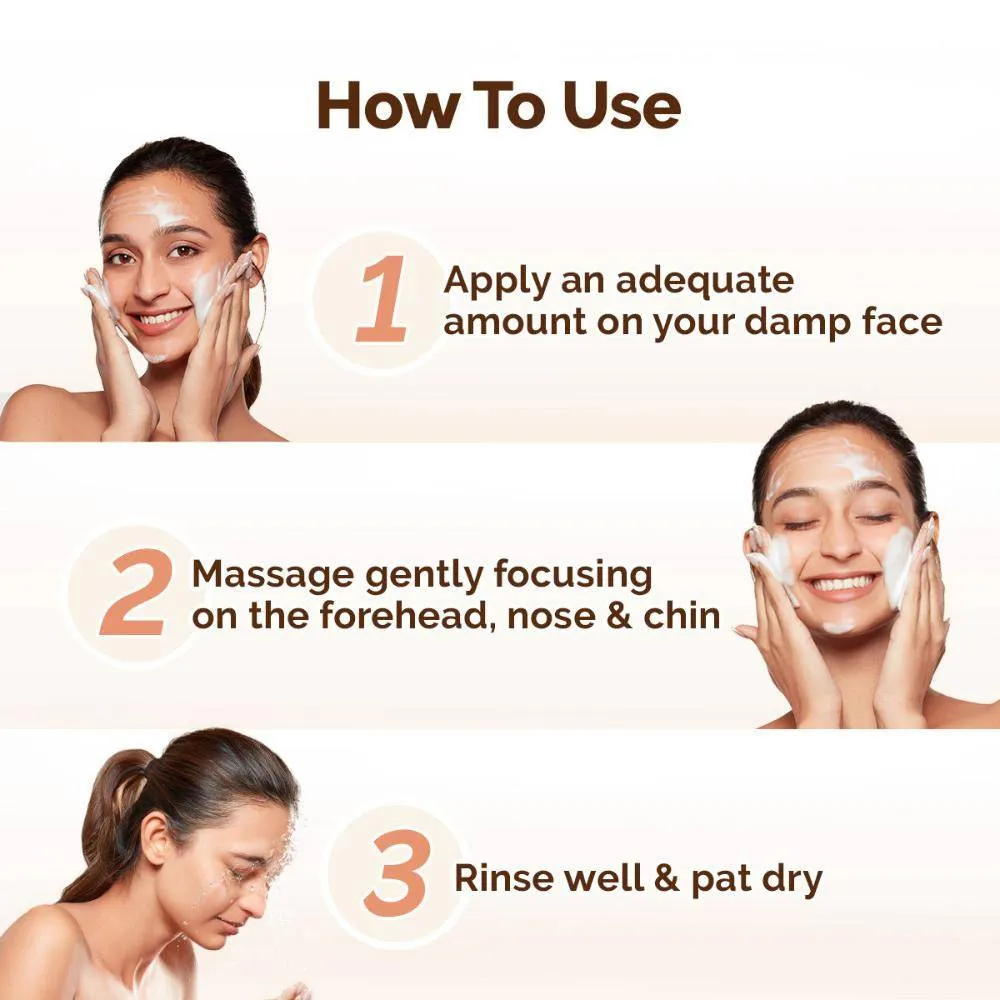 Mamaearth Chia Seed and Ceramides Oil-Free Face Wash for a Hydrated Glow