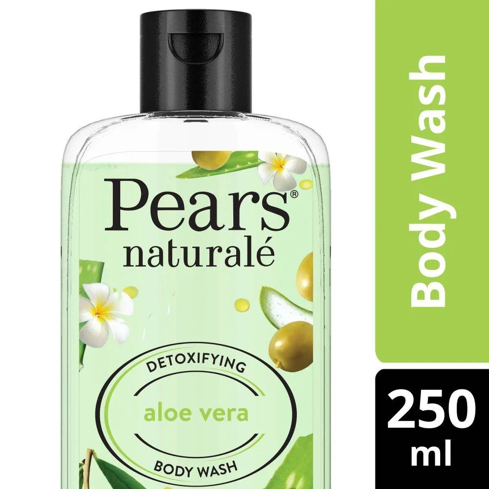 Pears Naturale Detoxifying Aloevera + Brightening Pomegranate Bodywash Combo