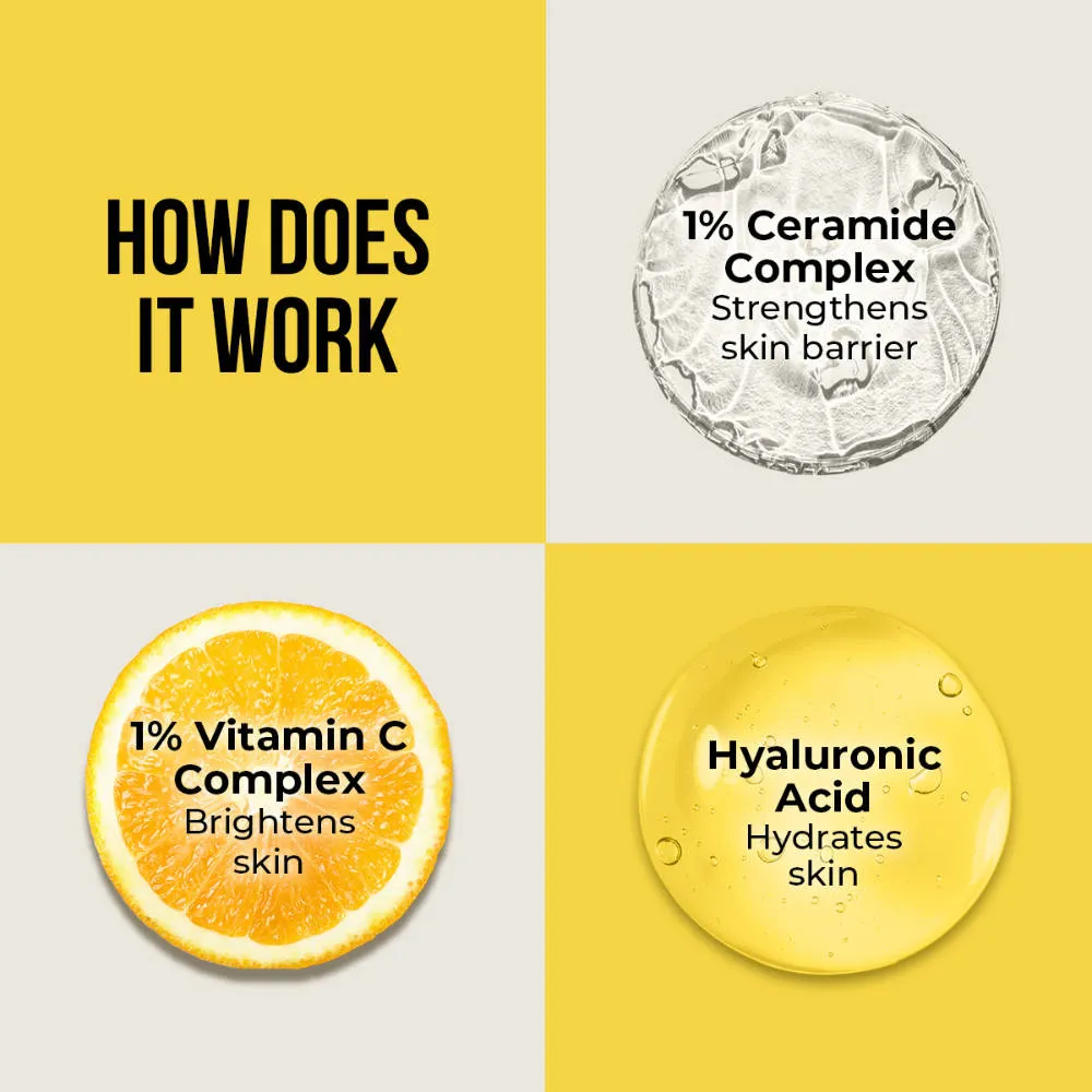 Dr. Sheth's Ceramide & Vitamin C Oil-Free Sunscreen SPF 50+ PA++++ In-Vivo Tested