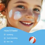 Lotus Herbals Safe Sun Kids Sunscreen Cream - Sensitive Skin Formula, SPF 25, Non Greasy view 5