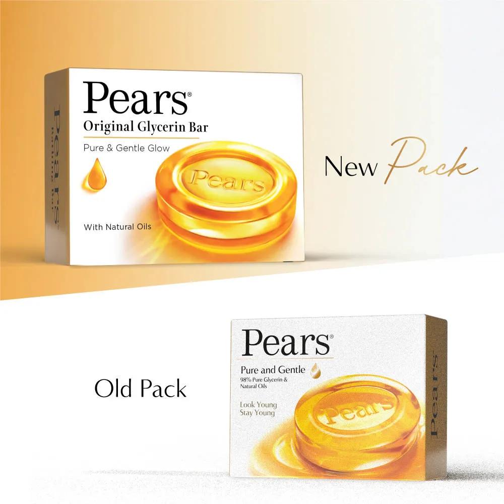 Pears Pure & Gentle Soap Bars Buy 4 & Get 1 Free