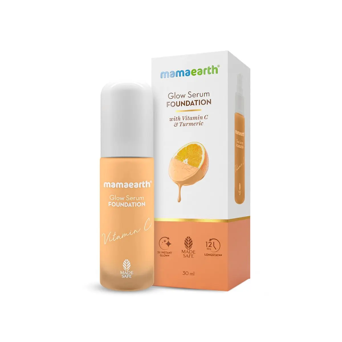 Mamaearth Glow Serum Foundation - 30ml | Nude Glow view 8