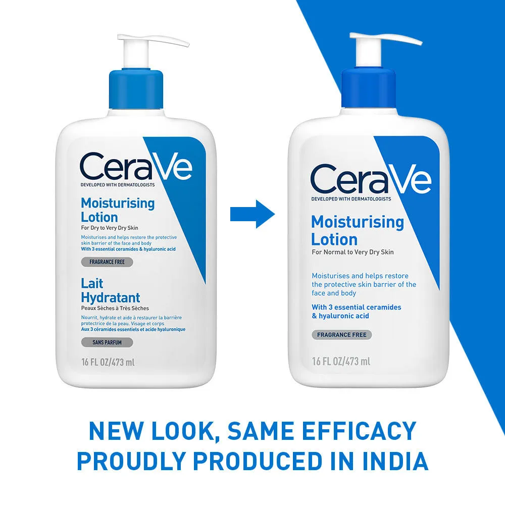 CeraVe Moisturizing Body Lotion for Normal to Dry skin with Ceramides, Dermatologist recommended
