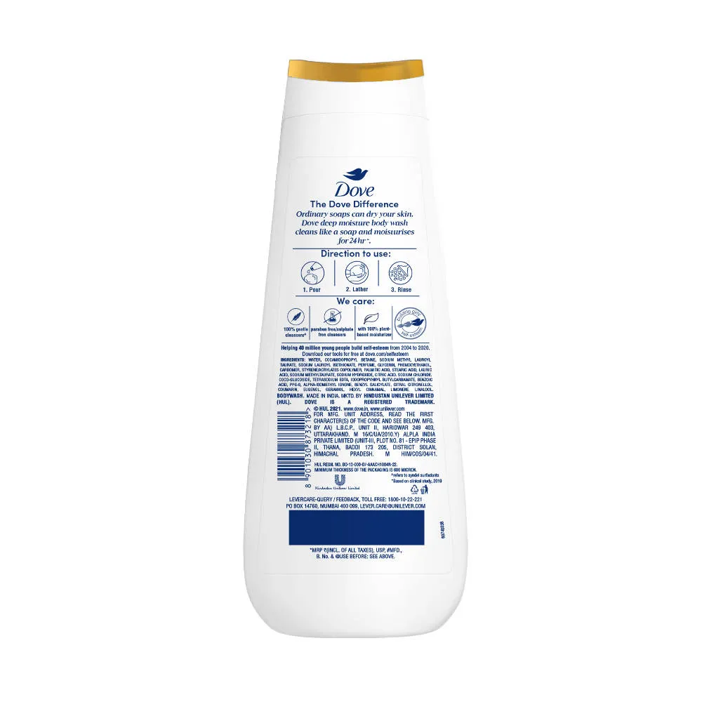 Dove Dryness Care Bodywash With Triple Hydration Serum