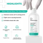Dermatouch Salicylic Acid 2% Face Wash for Acne & Oil Control PO4 view 7