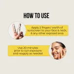 Dr. Sheth's Kesar & Kojic Oil-Free Sunscreen SPF 50+ PA++++ In-Vivo Tested For Pigmentation view 6