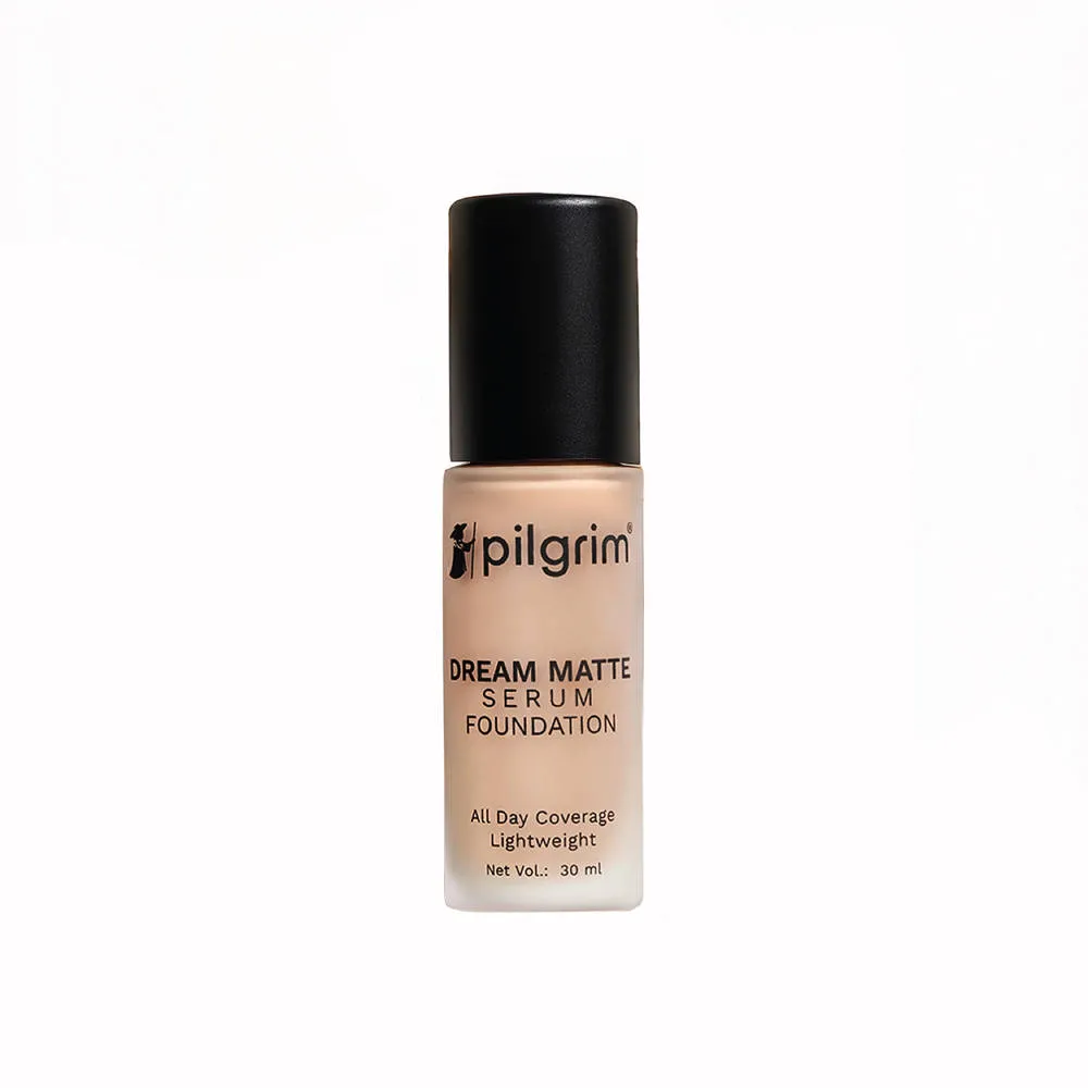 Pilgrim Dream Matte Serum Foundation Hydra-Light Finish with Hyaluronic Acid