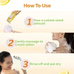 Mamaearth Vitamin C Moisturizing Body Wash with Vitamin C & Refreshing Lemon Scent view 4