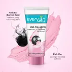 Everyuth Naturals Anti Pollution Pink Clay & Charcoal Face Pack view 6