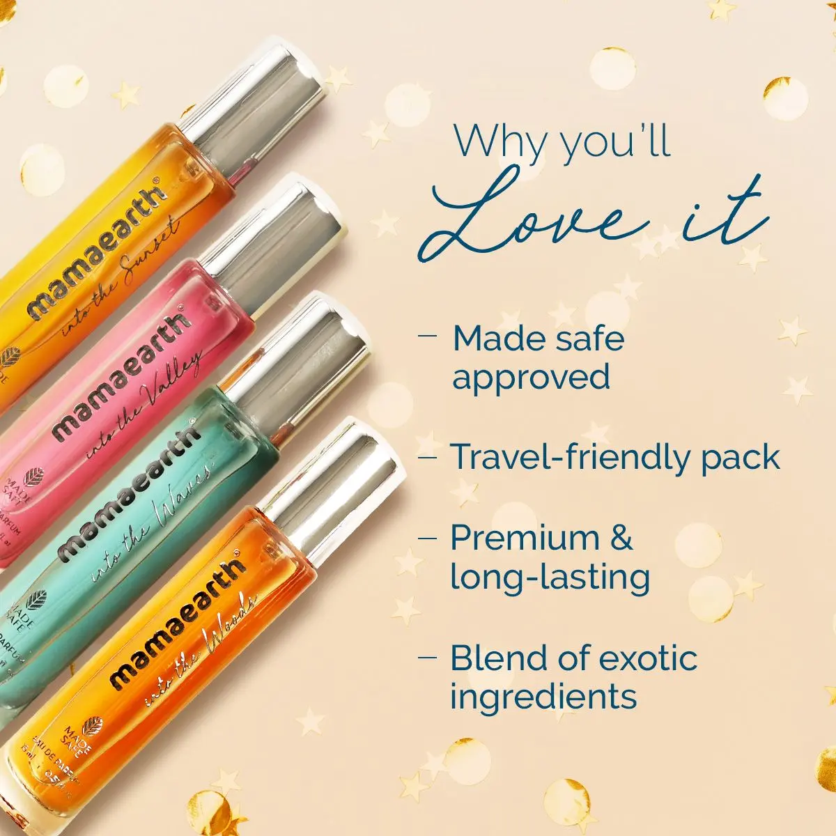 Mamaearth Perfume Gift Set of 4 for Men & Women view 3
