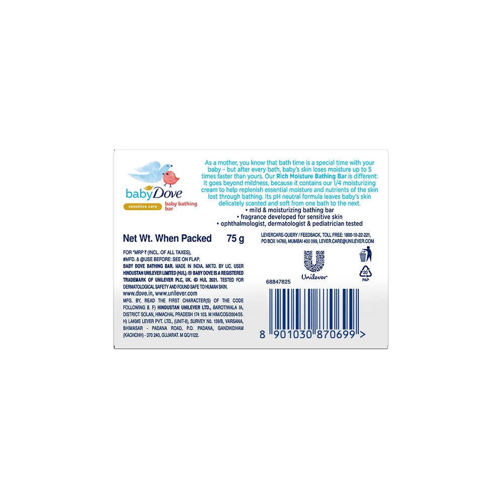 Dove Baby Dove Rich Moisture Bathing Bar