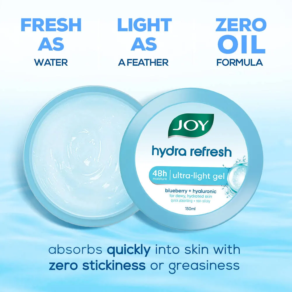 Joy Set Of 2 Revivify pH 5.5 Face Wash Hydra Refresh Ultra Light Gel Combo