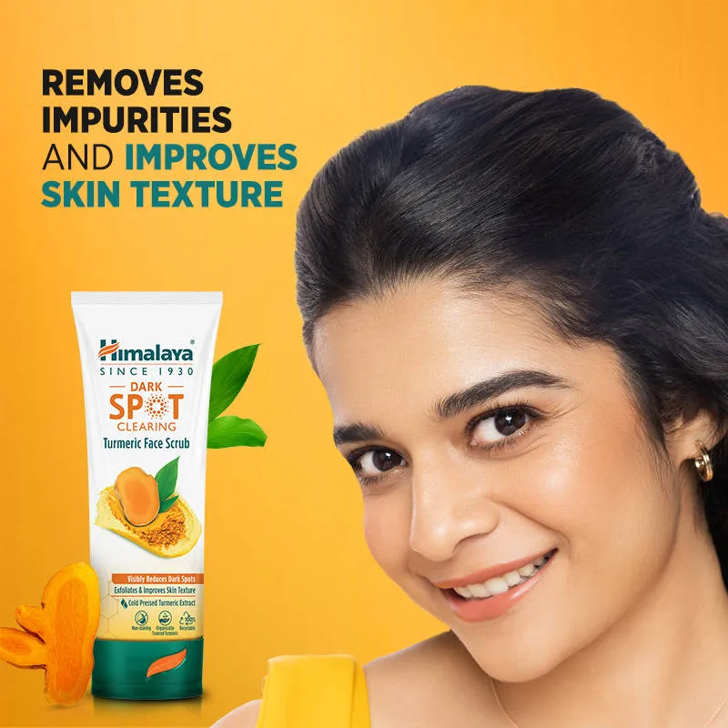 Himalaya Dark Spot Clearing Turmeric Face Scrub