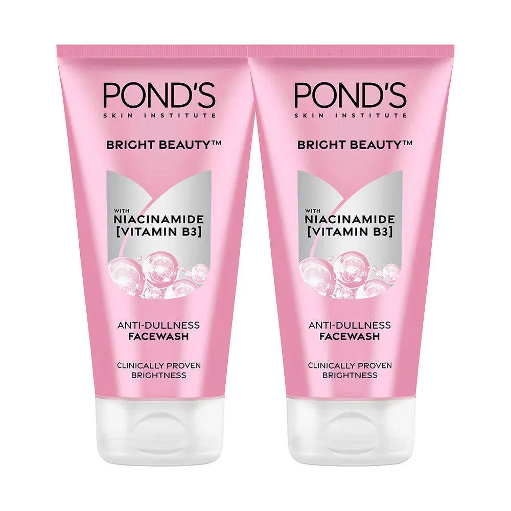 Pond's Ponds Bright Beauty Facewash With Niacinamide - Pack Of 2